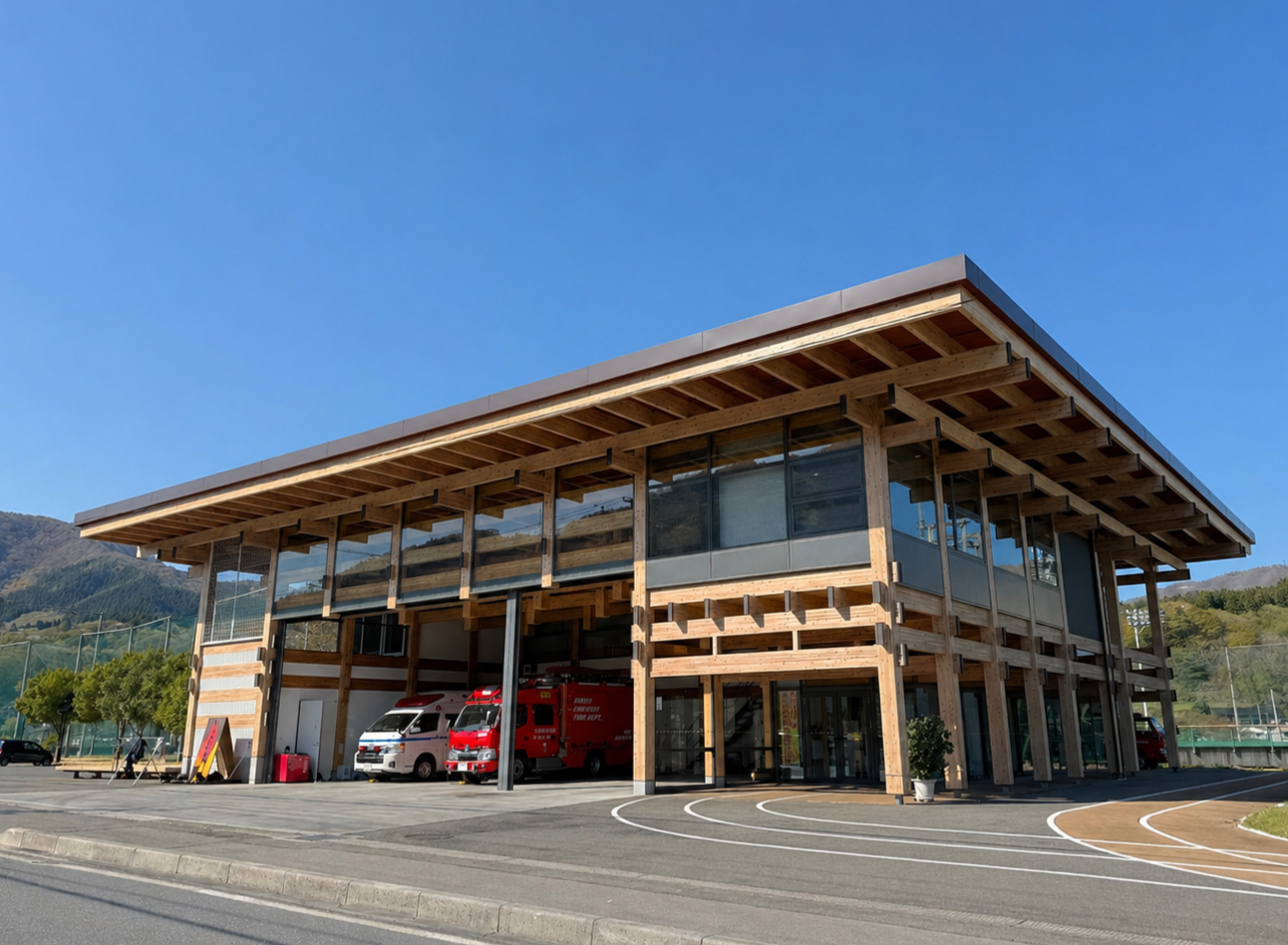 <p>大船渡消防署住田分署-2019</p>